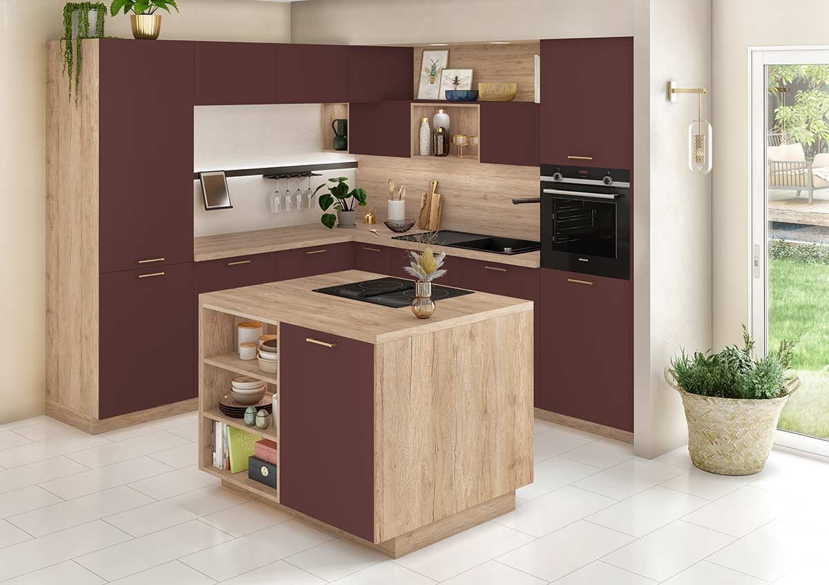 Cocina Velvet acogedora